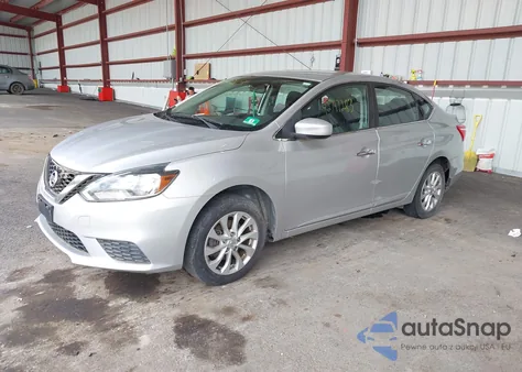 2017 Nissan Sentra S z USA, uszkodzony, nr VIN 3N1AB7AP8HY223555